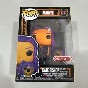 Funko Pop! Vinyl: Marvel - Kate Bishop with Lucky (Black Light) - Target...